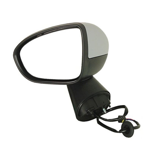 Vauxhall Meriva Mk2 3/2010-> Electric Wing Door Mirror Primed Cover Passenger Side