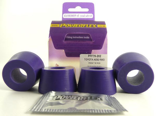 For Toyota Corolla AE86 RWD PowerFlex Front Tie Rod To Chassis Bush