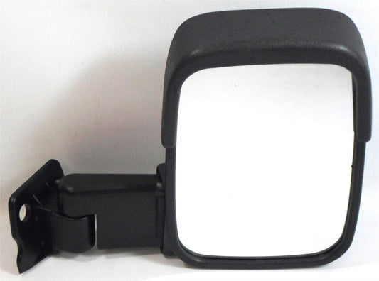 Ford Transit Van 1986-1994 Short Arm Manual Black Wing Door Mirror Drivers Side