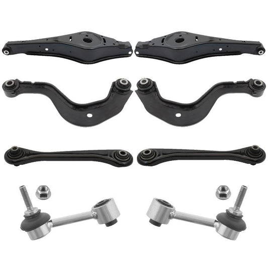 For VW Jetta Mk4 2011-2017 Rear Upper & Lower Left & Right Wishbones Arms Kit