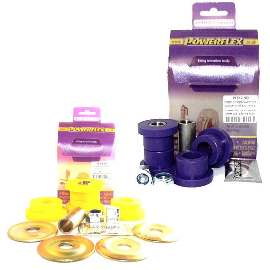 For Ford Sierra 3Dr Cosworth 2WD PowerFlex Front Wishbone Bush Set