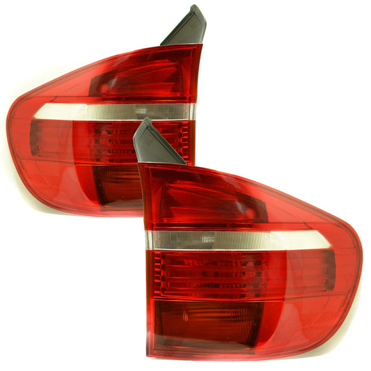 BMW X5 E70 Rear Tail Lights Lamps Pair 2006-2010 Left And Right Non LED