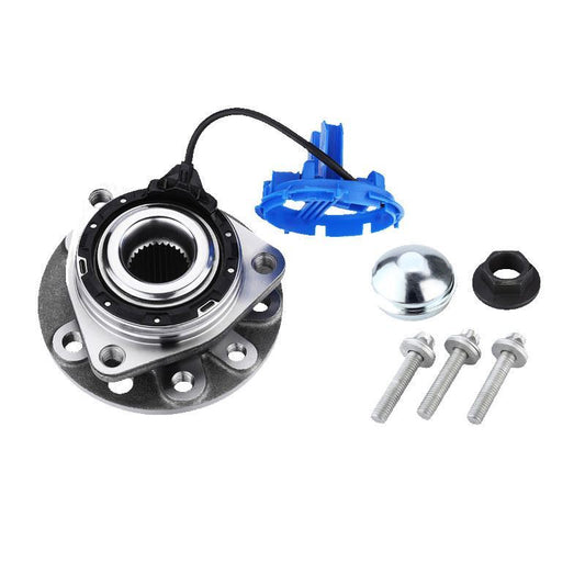 For Saab 9-3 2002-2012 Front Hub Wheel Bearing Kits Pair Inc ABS Sensor