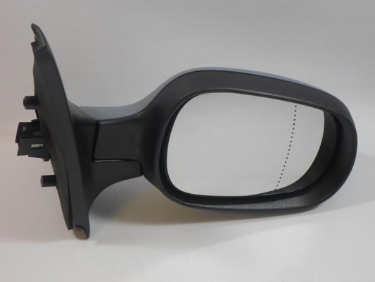Renault Clio Mk2 5/1998-2005 Electric Wing Door Mirror Primed Cover Drivers Side