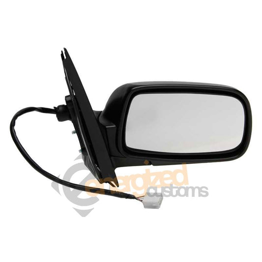 Toyota Yaris 1999-5/2003 Electric Non Heated Black Wing Door Mirror Drivers Side