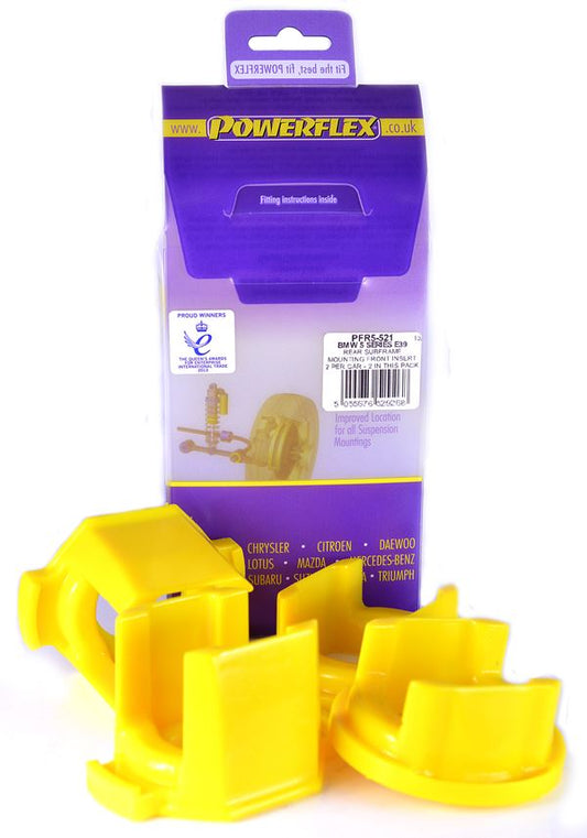 For BMW E39 5 Series 1996-2004 PowerFlex Rear Subframe Mounting Front Insert