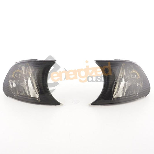 BMW 3 SERIES E46 COUPE 2001-2003 FRONT INDICATORS SMOKED 1 PAIR O/S & N/S
