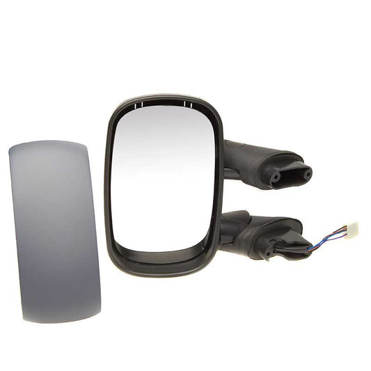 Fiat Doblo Van 2001-2010 Electric Adjust Primed Wing Door Mirror Passenger Side