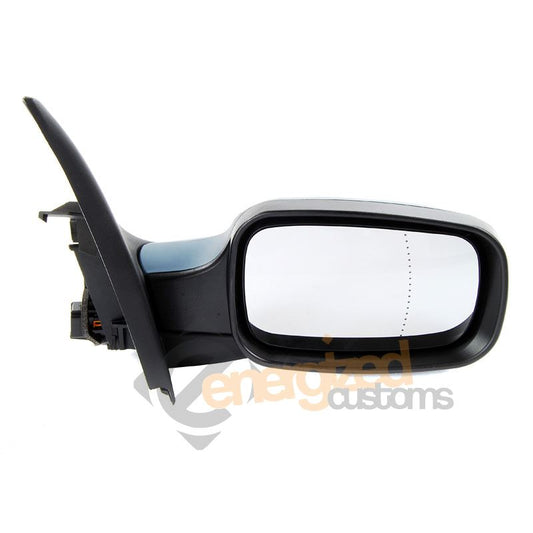 Renault Megane Mk2 2002-4/2009 Electric Black Wing Door Mirror Drivers Side