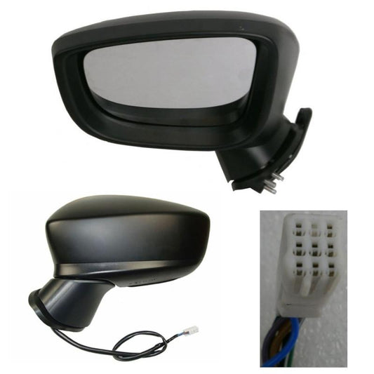 Mazda 3 Wing Door Mirror Electric Powerfolding 2013-2017 Passengers Side Left