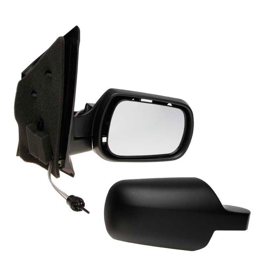 Ford Fiesta Mk6 2002-2005 Cable Adjust Wing Door Mirror Primed Drivers Side