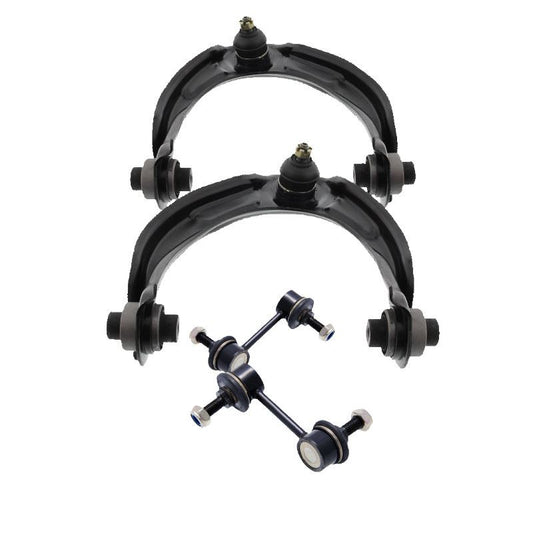 For Honda Accord Mk8 2007-2012 Front Upper Wishbones Arms and Drop Links Pair