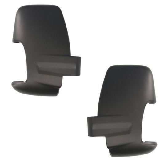 Ford Transit MK8 Van 2014-2020 Wing Mirror Covers Black Left & Right Side