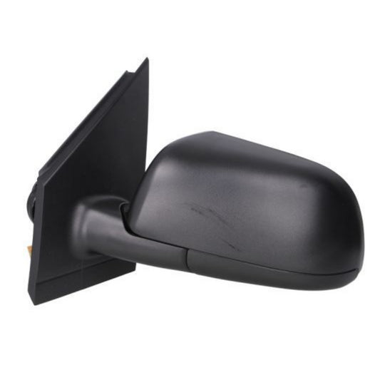 VW Polo Mk4 2002-2005 Electric Wing Door Mirror Black Cover Passenger Side
