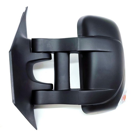 Nissan NV400 Van 2011-2021 Electric Black Long Arm Wing Door Mirror Left Side