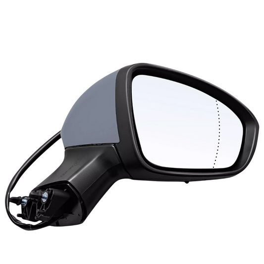 Renault Clio MK5 2019-2024 Electric Powerfold Primed Door Wing Mirror Right Side