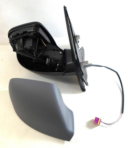VW Transporter T5 Van 1/2010- Electric Wing Door Mirror Primed Drivers Side