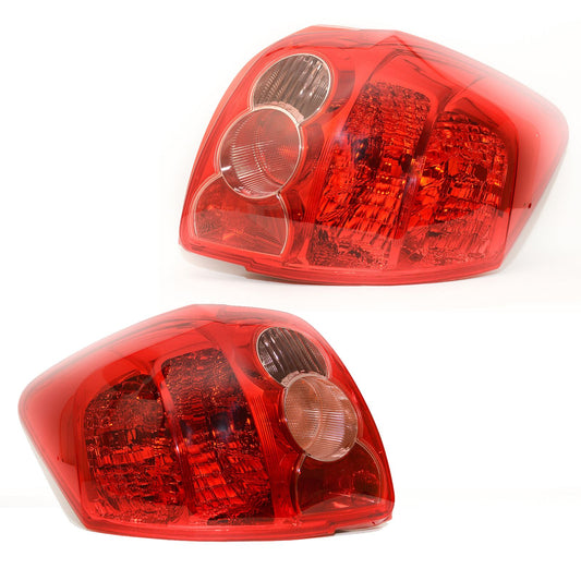 TOYOTA AURIS 2007-8/2010 REAR TAIL LIGHTS 1 PAIR O/S & N/S