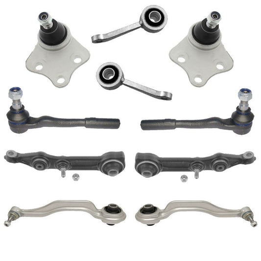 Mercedes E-Class 2002-2009 Front Upper & Lower 10 PCS Wishbones Arms Kit
