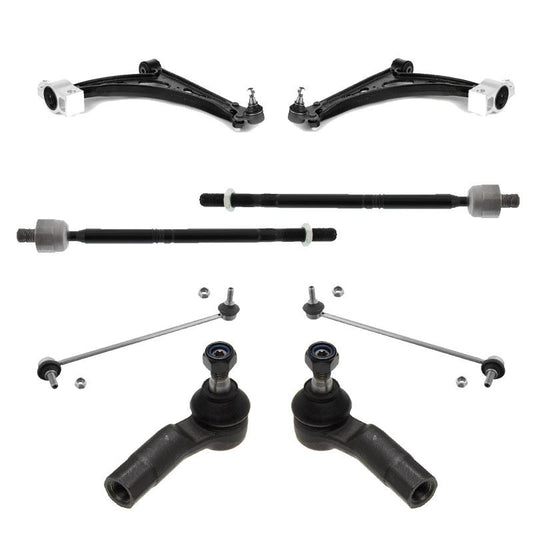 For VW Golf Mk5 2003-2009 Front Lower Left and Right Wishbones Arms Kit