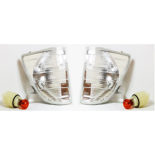 MERCEDES BENZ SPRINTER MK1 1995-2000 FRONT INDICATORS CLEAR 1 PAIR O/S & N/S