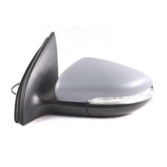 VW Golf Mk6 2009-2013 Electric Heated Primed Wing Door Mirror Left Side