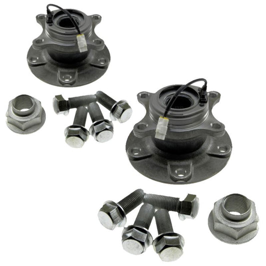Fiat Sedici 4WD 2006-2014 Rear Hub Wheel Bearing Kits Pair