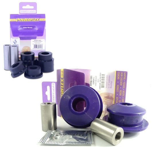For Vauxhall Corsa C (2000-2006) PowerFlex Front Wishbones Bush Set
