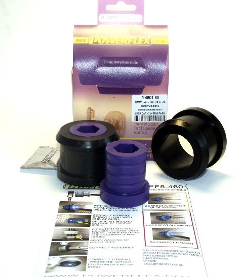 For BMW E46 3 Series 1999-2006 PowerFlex Front Wishbone Rear Bush