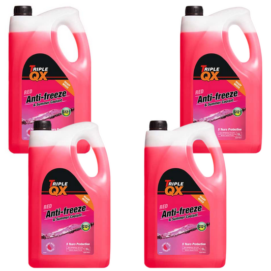 Triple QX Red Antifreeze Summer Coolant G12 Ready Mixed 20L 20 Litre