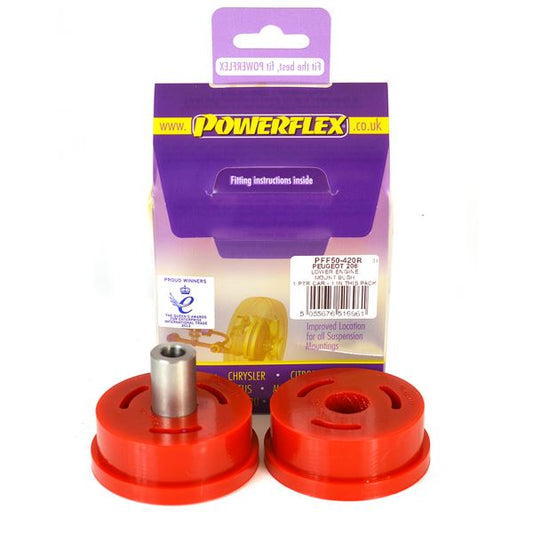 For Peugeot 206 PowerFlex Lower Rear Engine Mount Bush