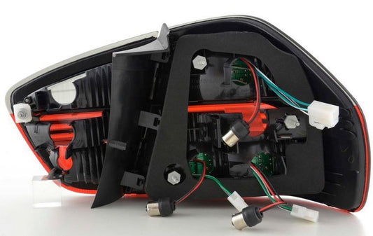 BMW 3 SERIES E90 4 DR SALOON 3/2005-> REAR TAIL LIGHTS RED & SMOKED LED PAIR