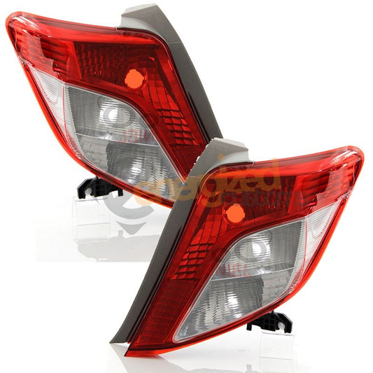TOYOTA YARIS 2011-2015 REAR TAIL LIGHTS LEFT & RIGHT
