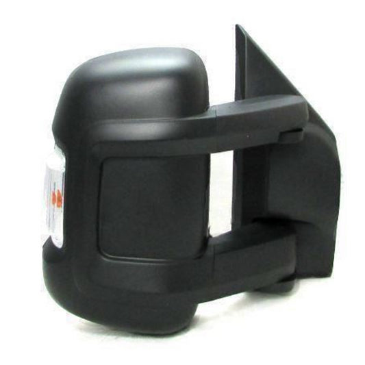 Citroen Relay 2006-2023 Medium Arm Electric Black Wing Door Mirror Right Side