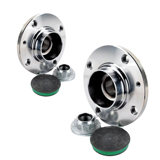 For Seat Arosa 1999-2004 Rear Hub Wheel Bearing Kits Pair Inc ABS Ring