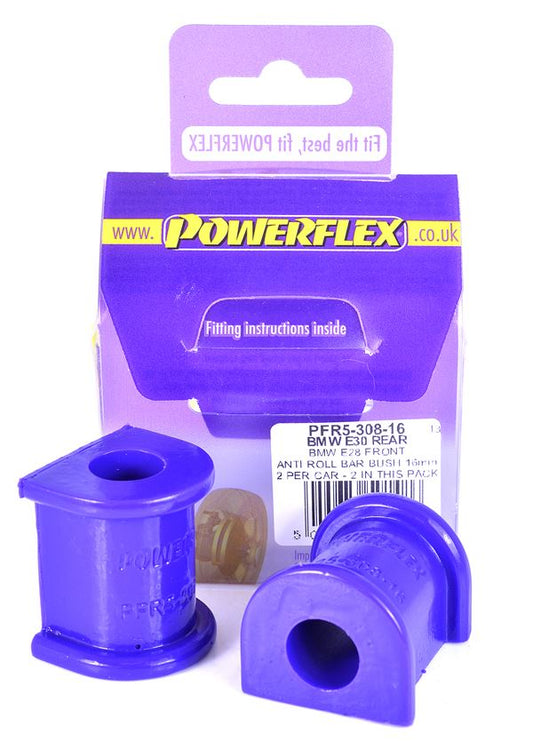For BMW E30 3 Series 1982-1991 PowerFlex Rear Roll Bar Mounting Bush
