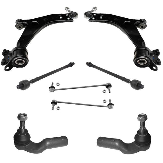 For Ford Focus Mk II 2004-2006 Front Lower Left and Right Wishbones Arms Kit
