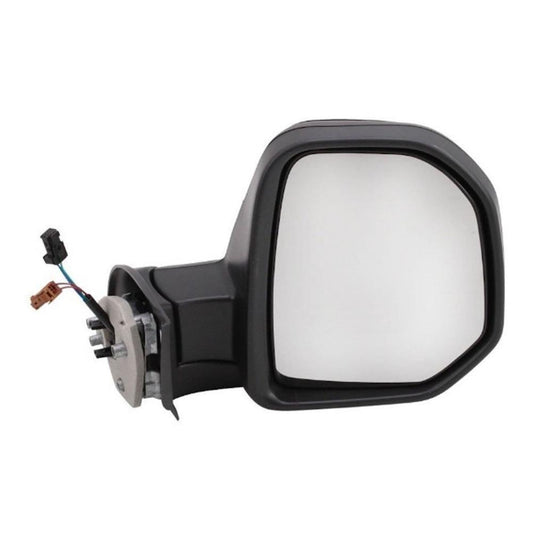 For Peugeot Partner 2008-2012 Electric Wing Door Mirror Black Drivers Side