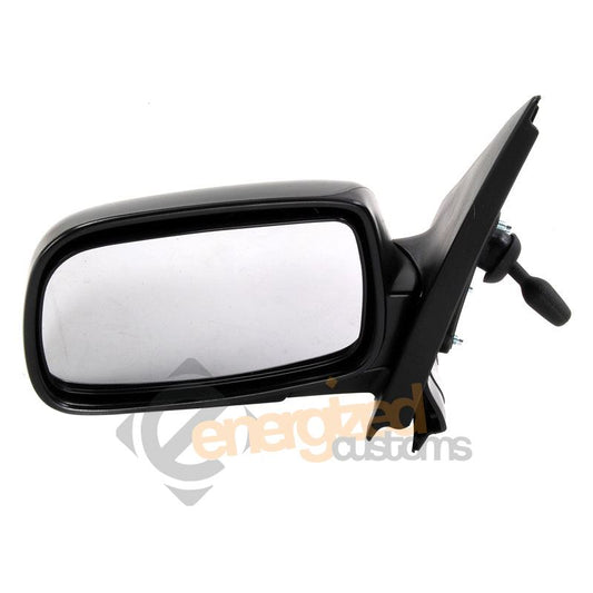 Toyota Yaris 1999-5/2003 Cable Wing Door Mirror Black Cover Passenger Side N/S