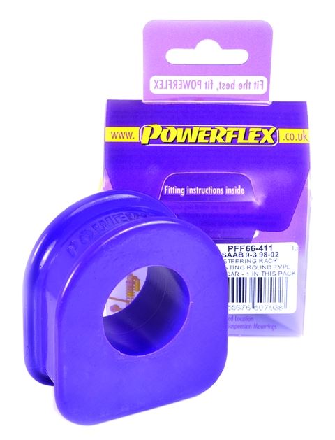 For Saab 900 1994-1998 PowerFlex Steering Rack Mounting Round Type