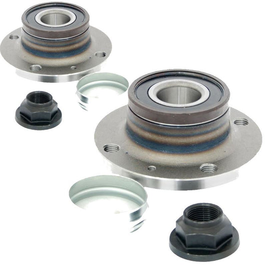 Vauxhall Corsa D 2006-2015 Rear Hub Wheel Bearing Kits Pair 4 Stud Drum Brakes