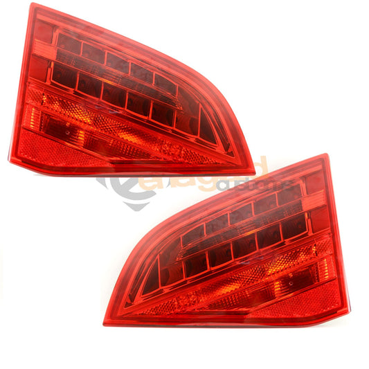 AUDI A4 AVANT 2008-2012 INNER LED REAR TAIL LIGHTS LAMPS PAIR O/S & N/S