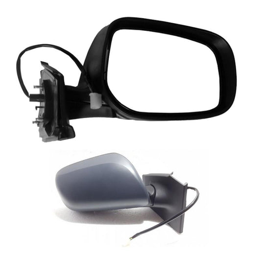 Toyota Yaris 2006-2011 Electric Door Wing Mirror Primed Drivers Side Right
