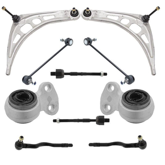 For BMW 3 Series E46 1998-2005 Front Suspension Track Control Arm Wishbones Kit