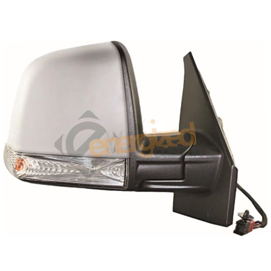 Fiat Doblo Mk2 2010-> Cable Adjust Primed Cover Wing Mirror Drivers Side