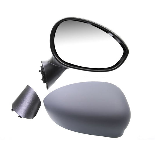 Fiat 500 2008-2016 Electric Wing Door Mirror Primed Drivers Side Right