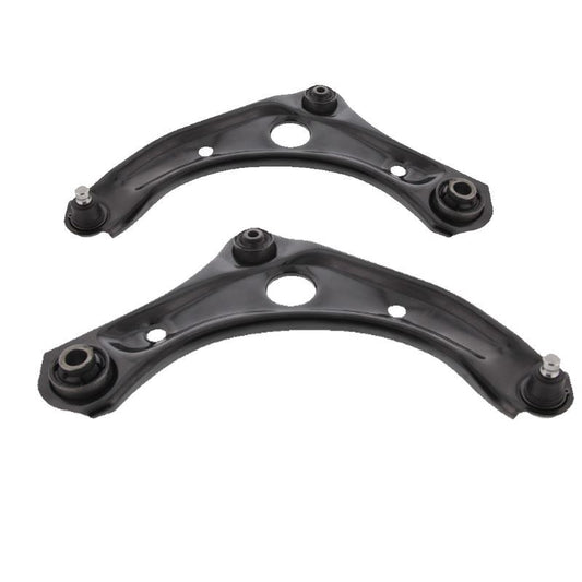 For Nissan Micra Mk4 2010-2016 Front Lower Wishbones Suspension Arms Pair