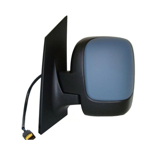 Fiat Scudo Van 2007-> Electric Wing Door Mirror Primed Twin Glass Passenger Side