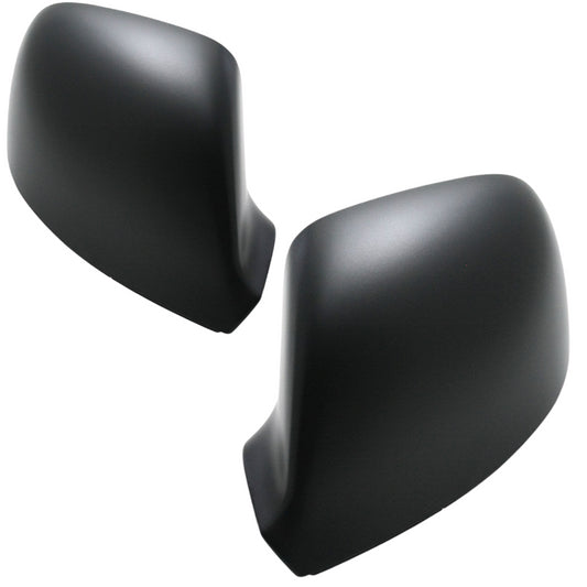 VW Transporter T5/T6 2009-2020 Wing Mirror Covers Black Left & Right Side Pair