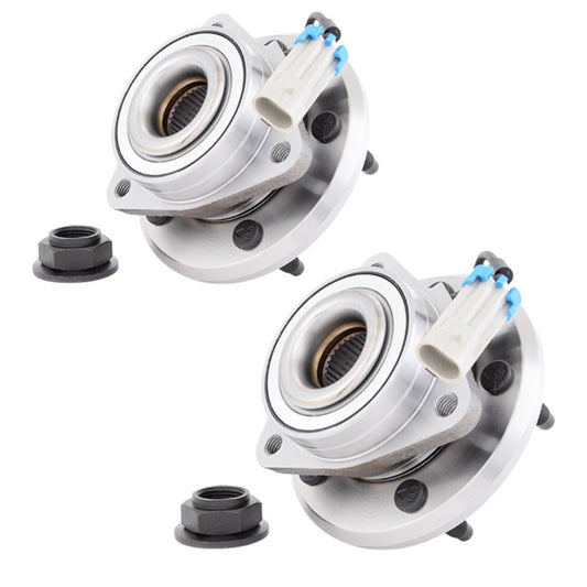 For Vauxhall Antara 2007-2011 Front Hub Wheel Bearing Kits Pair Inc ABS Sensor